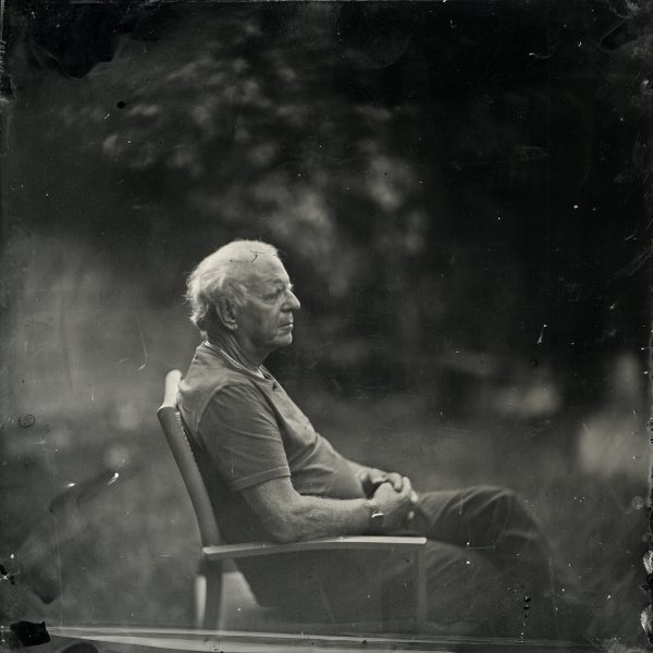 רוסטם באירמוב, צל חולף, ישראל דהן (2), 2025, קולודיון לוח רטוב